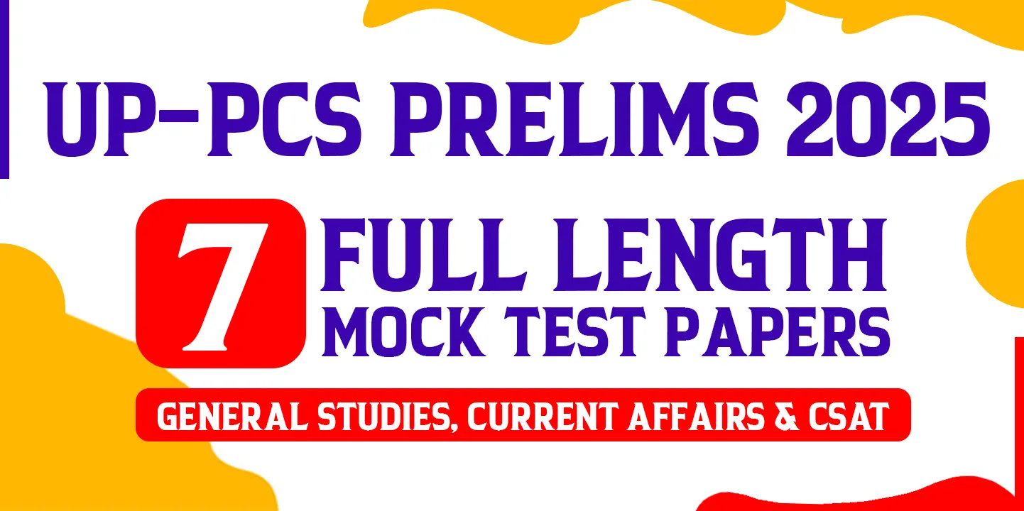 UPSC MAINS Mock Test Series 2025